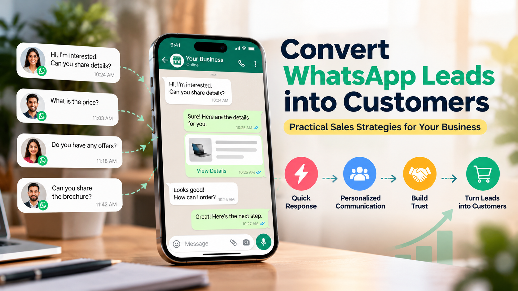 How to Convert WhatsApp Leads into Customers